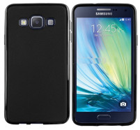 Силиконов гръб ТПУ мат за Samsung Galaxy A8 A800F черен